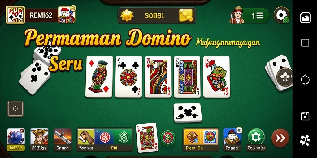 Tampilan gameplay seru di REMI62 yang mendebarkan.