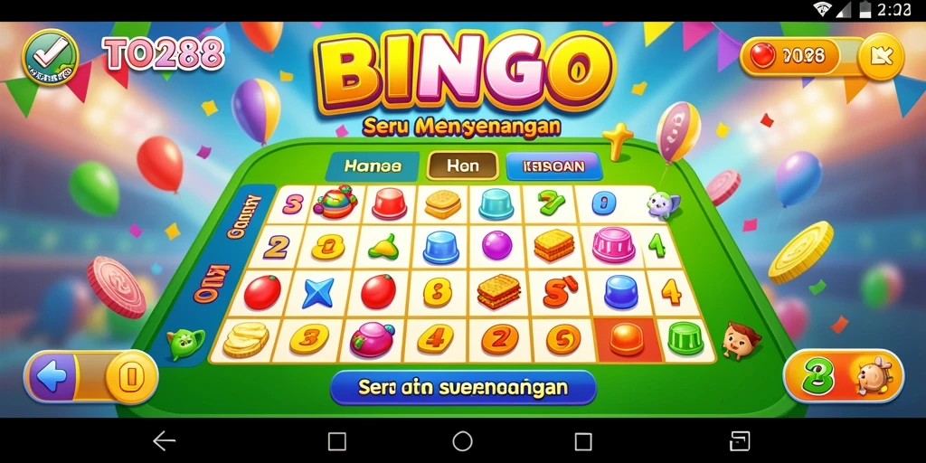 Tampilan menarik dari gameplay Bingo TO288 yang mendebarkan.