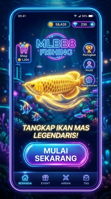 Tampilan antarmuka mlbb8 yang user-friendly.